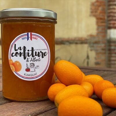 Organic kumquat jam