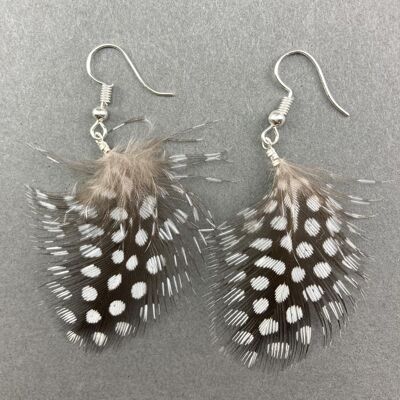 Colors Rooster Earrings - White