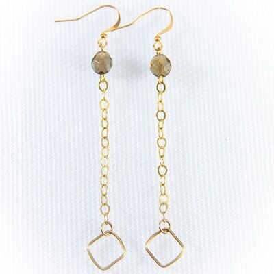 Square Chain Earrings