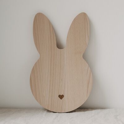 Bunny breakfast board (PU = 5 pieces)