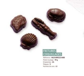 CACAO BARRY - MOULE_COLIS N°68_FRITURE  COQUILLAGES 3