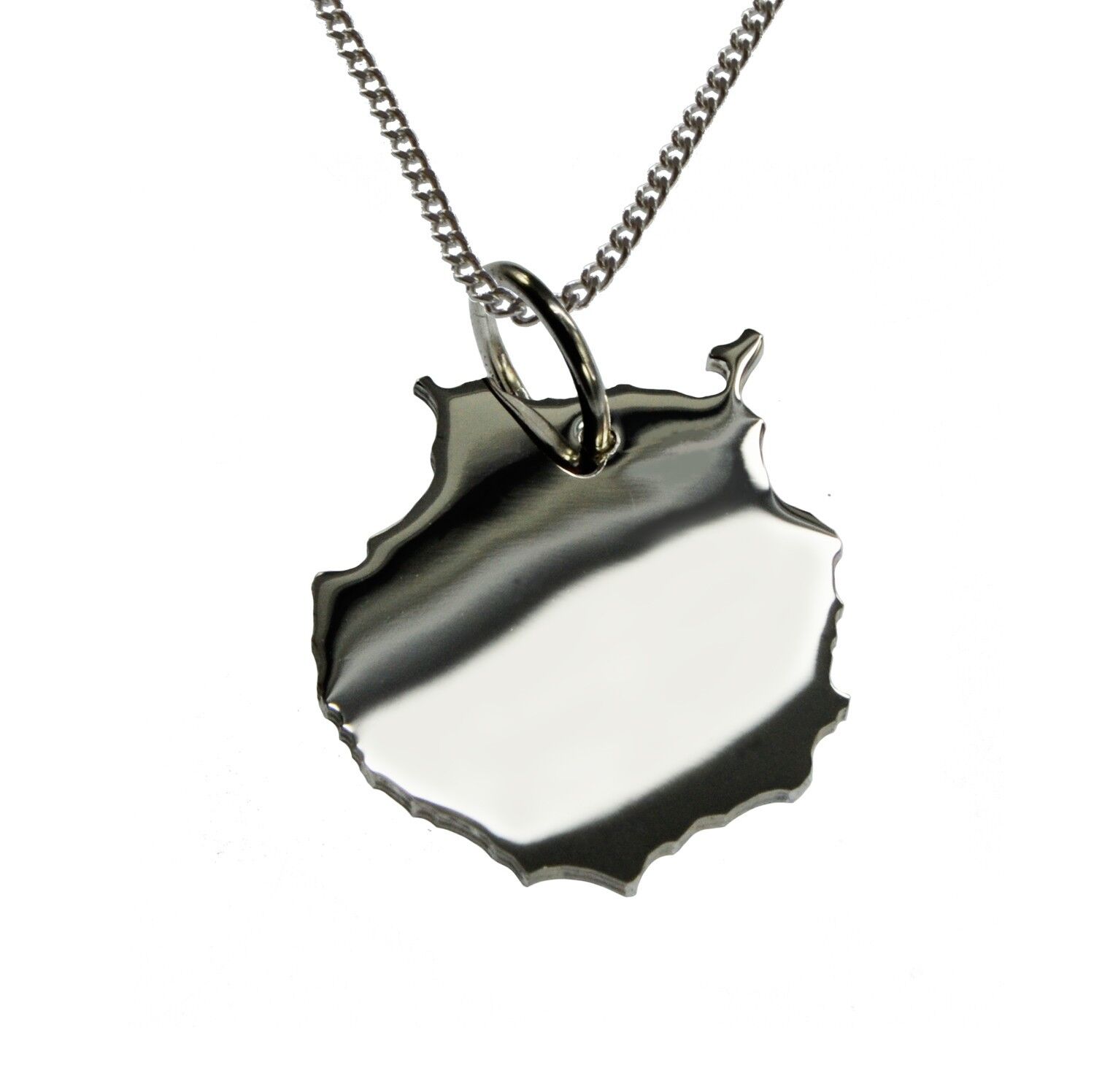 Collana 50cm + ciondolo Gran Canaria in argento massiccio 925