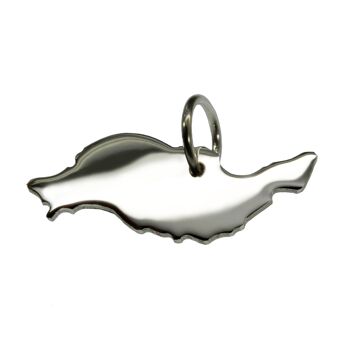 Pendentif Lanzarote en argent massif 925