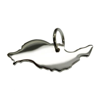 Pendentif Lanzarote en argent massif 925
