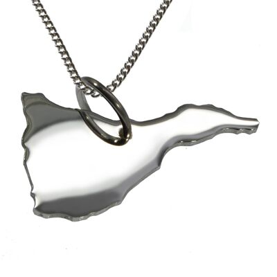 50cm necklace + Tenerife pendant in solid 925 silver