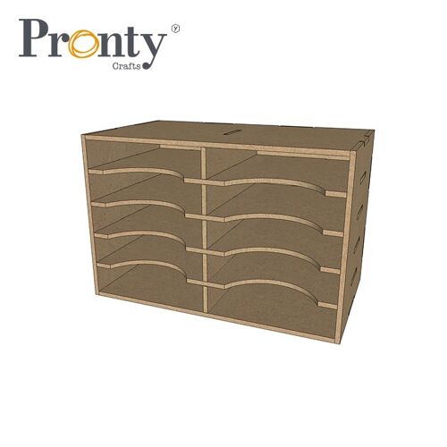 Pronty Crafts Basic Box Ink Sotrage MDF