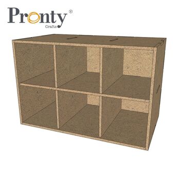 Pronty Crafts Basic Box Tiroir MDF