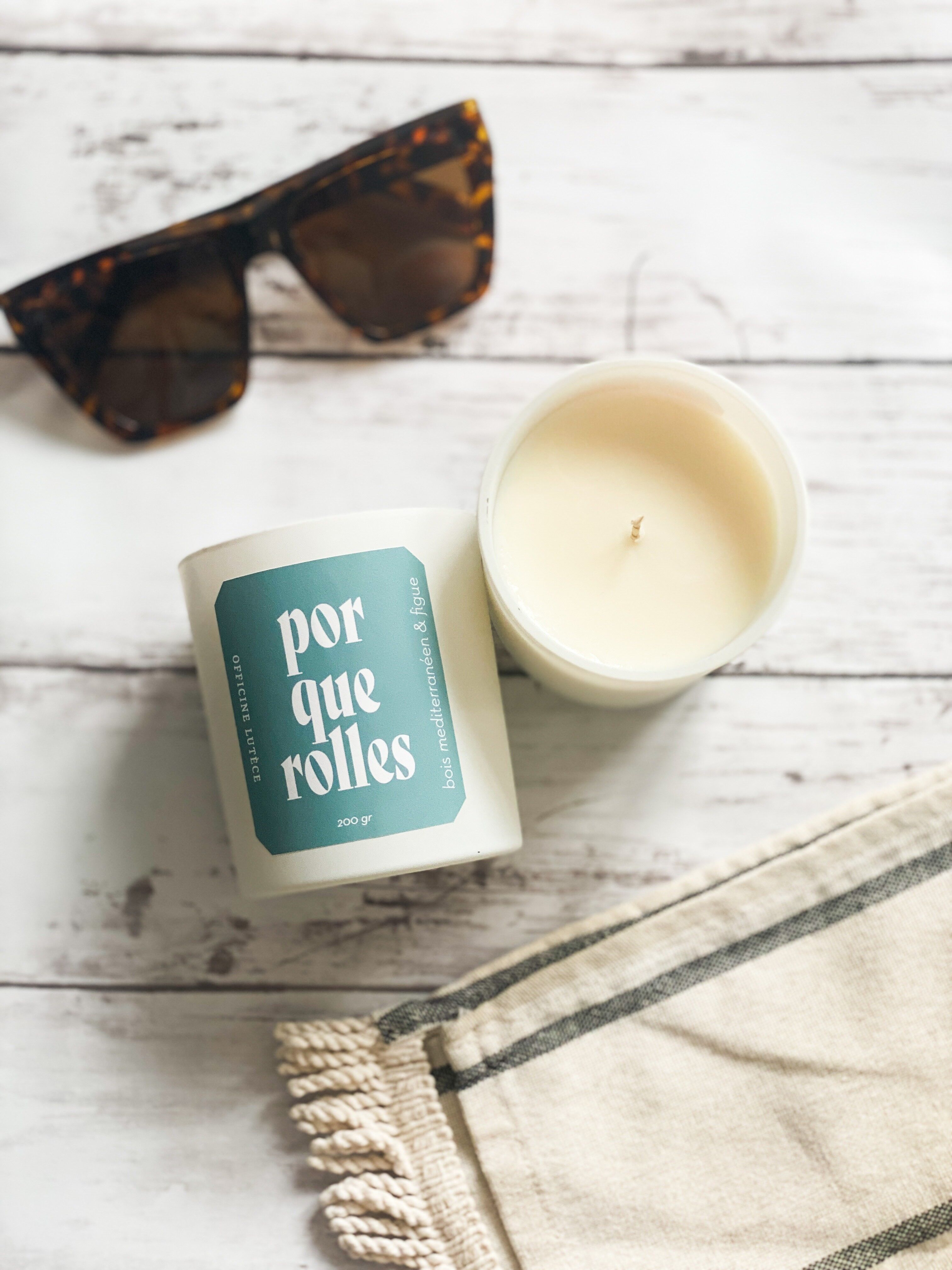 Porquerolles candle - Mediterranean wood & Fig