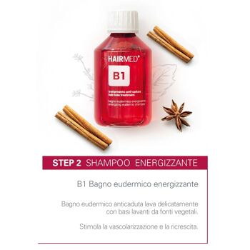 B1 - Shampooing eudermique énergisant 200 ml 3
