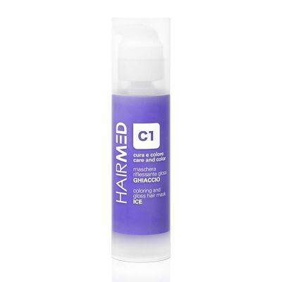C1 - COLORING AND GLOSS MASK - ICE 150 ml