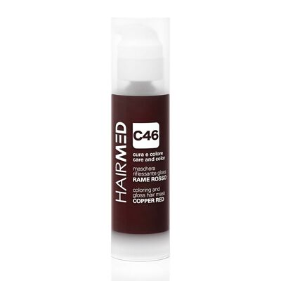 C46 - COLORING AND GLOSS MASK - COPPER RED  150 ml