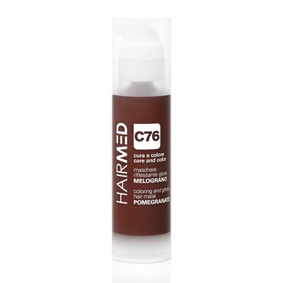 C76 - COLORING AND GLOSS MASK - POMEGRANATE 150 ml