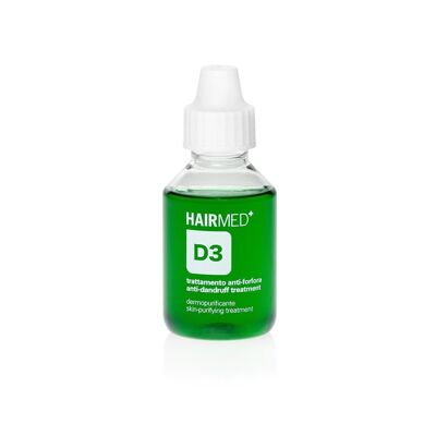 D3 - Tratamiento dermo-purificante activo contra cualquier tipo de caspa 100 ml