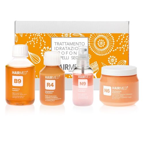 B9 N6 N9 R4 - Moisturizing Treatmet KIT - long lasting effect 650 ml