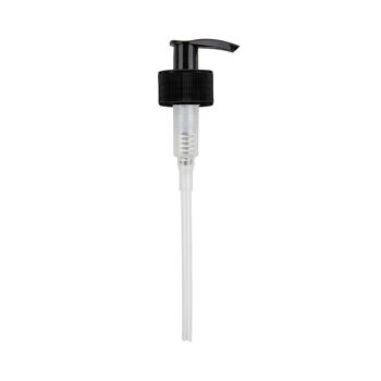 Flacon distributeur de savon noir strié verre ambré recyclé - 300ml / 500ml / 1L - Burette 4