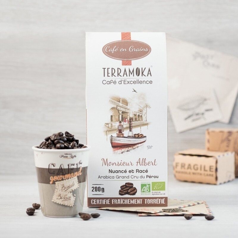 Monsieur Albert - BIO-Kaffeebohnen