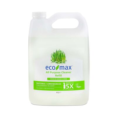 Nettoyant tout usage Eco-Max | CITRONNELLE NATURELLE | Recharge 4L
