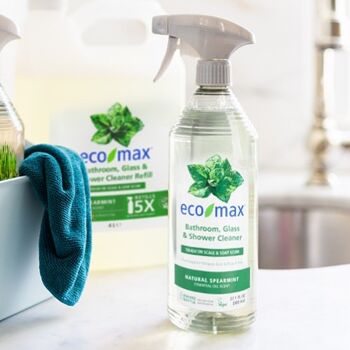 Eco-Max Nettoyant pour salle de bain/verre/douche | MENTHE VERTE | 800ML 3