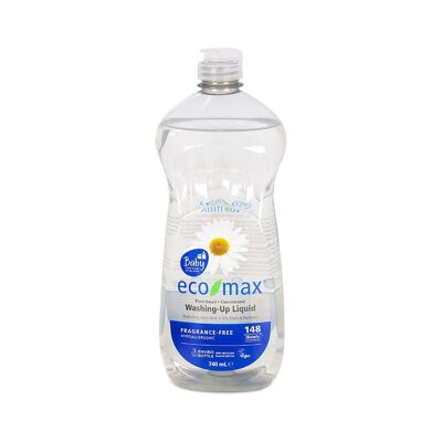 Eco-Max Washing-Up Liquid | FRAGRANCE FREE & BABY | 740ml
