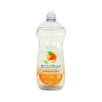 Eco-Max Washing-Up Liquid | NATURAL ORANGE | 740ml