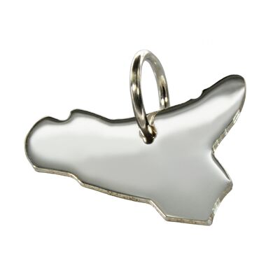 Sicily pendant in solid 925 silver