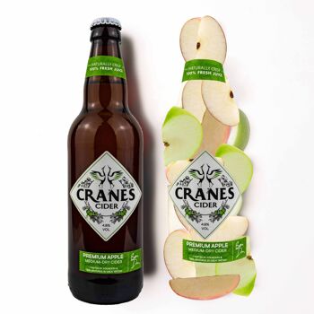 Cranes Cider Cidre de Pomme Premium (9X500ml) 1