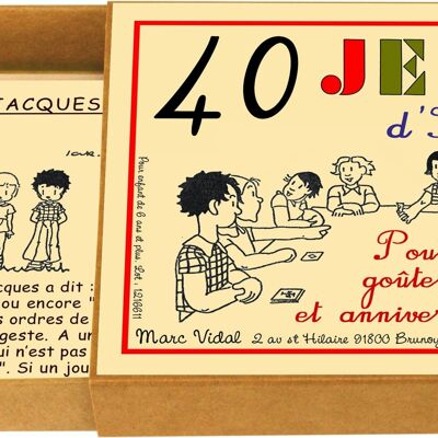 Jeu de l'élastique. Fabrication française. Jeu Marc Vidal