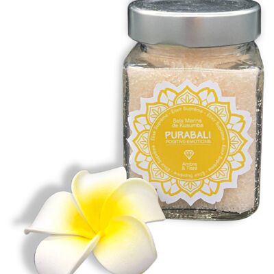 Scented Kusumba marine bath salts - Amber and Tiare