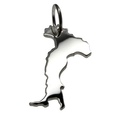 Pendentif Italie en argent massif 925