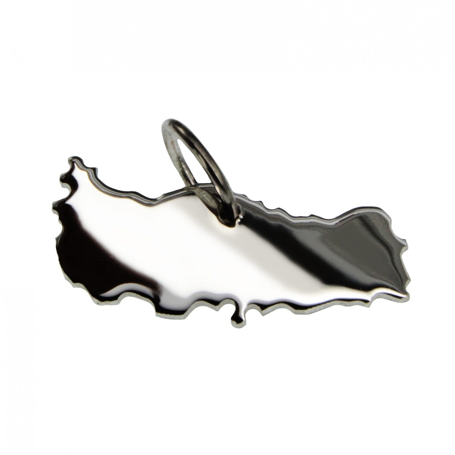 Ciondolo tacchino in argento massiccio 925