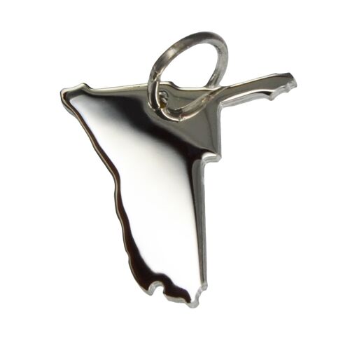 Namibia Anhänger in massiv 925 Silber