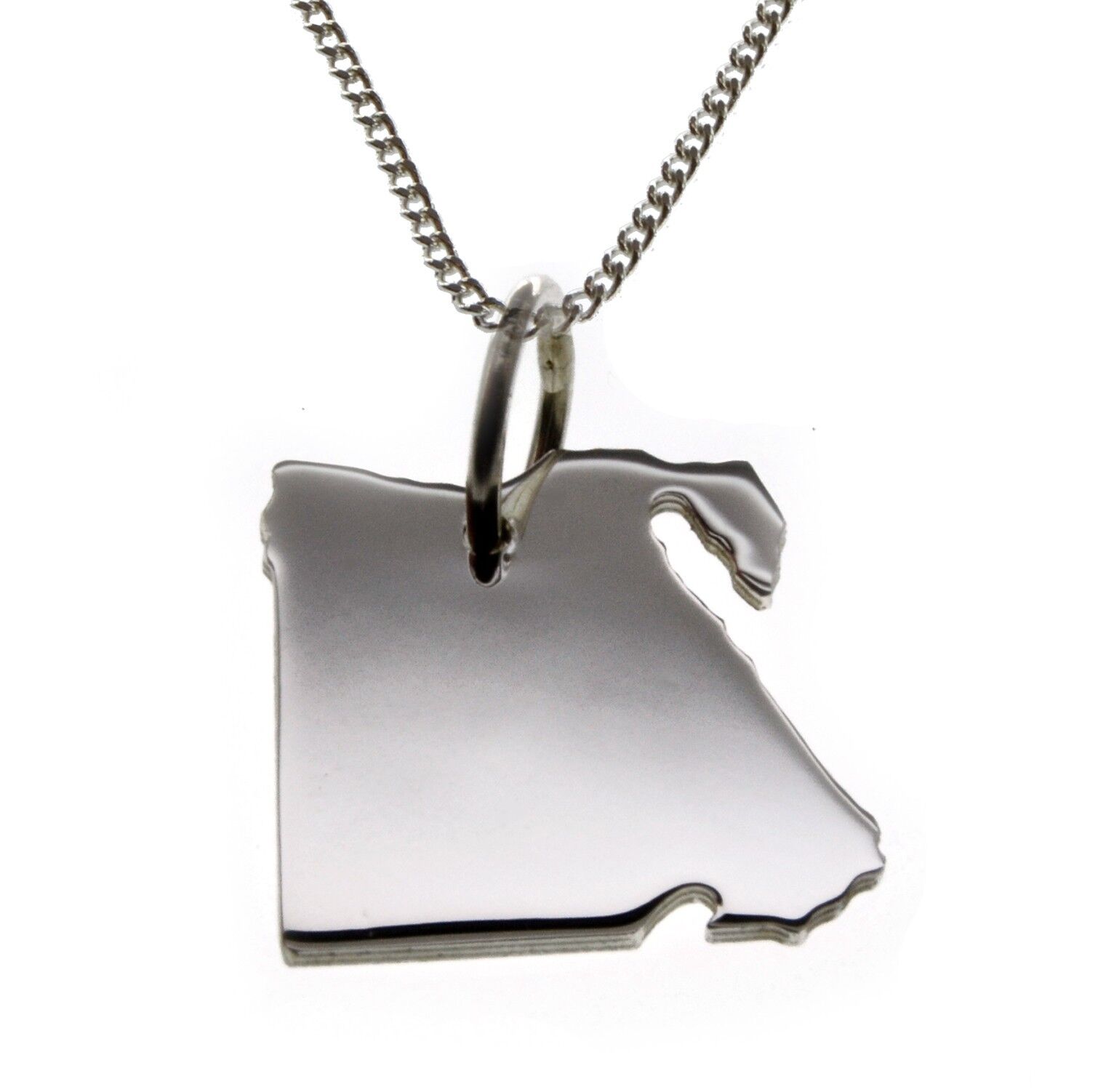 Collana 50cm + ciondolo Egitto in argento massiccio 925