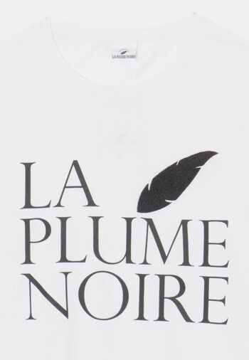 T-shirt Femme serigraphié et plume brodée 7