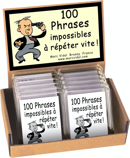 100 Phrases Impossibles à répéter Vite