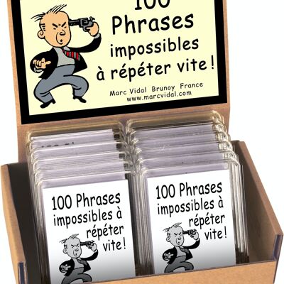 100 Phrases Impossibles à répéter Vite