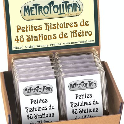 Kurzgeschichten von 46 Metrostationen