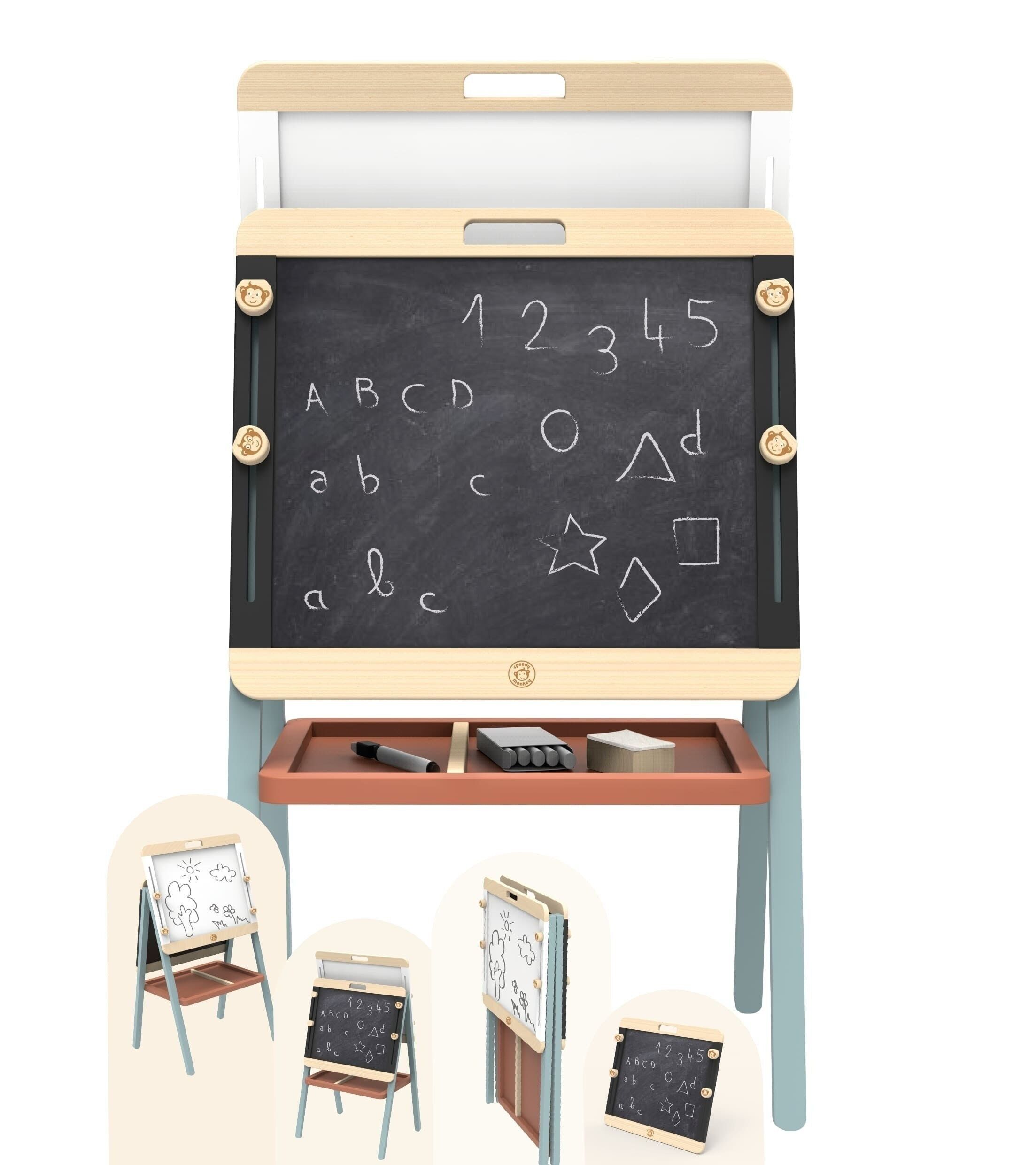 Speedy Monkey - 3 in 1 verstellbares Brett - 55x46,5x113 cm