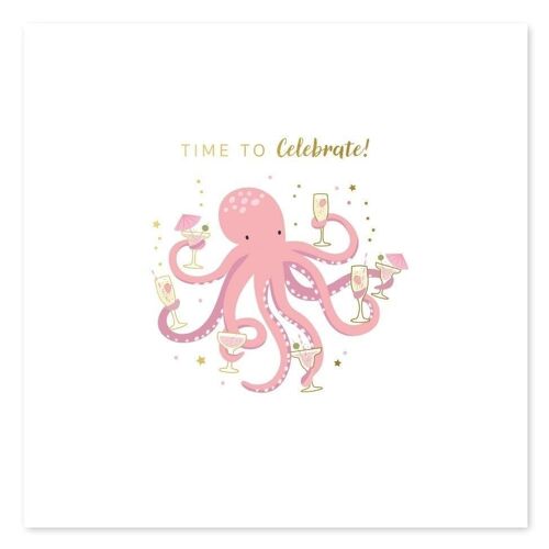 Time To Celebrate Octopus