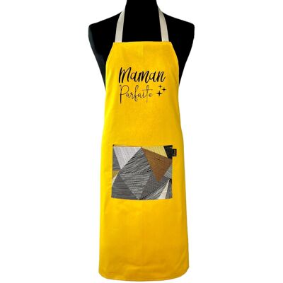 Apron, "Perfect Mom" ​​yellow