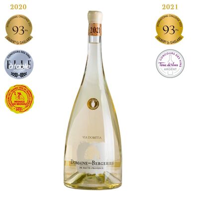 Magnum Via Domitia 2022 Bianco – IGP delle Alpi dell'Alta Provenza – 150cl