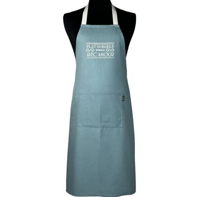 Apron, Frozen meal made with love, ocean