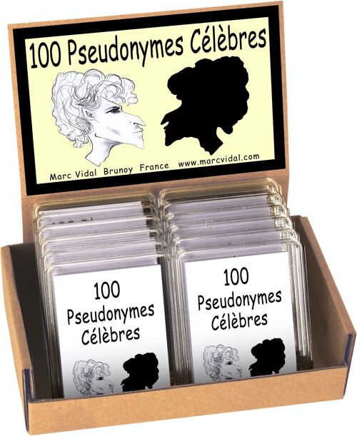 100 Pseudonymes Célèbres