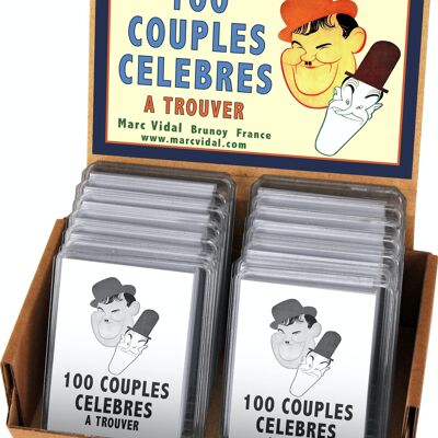 100 Couples Célèbres à Trouver