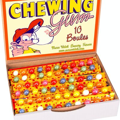 Chewing-Gum 10 Boules