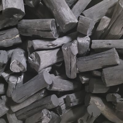 Carbón japonés binchotan kishu real a granel oferta 1kg
