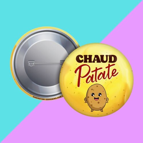 Badge - Chaud patate