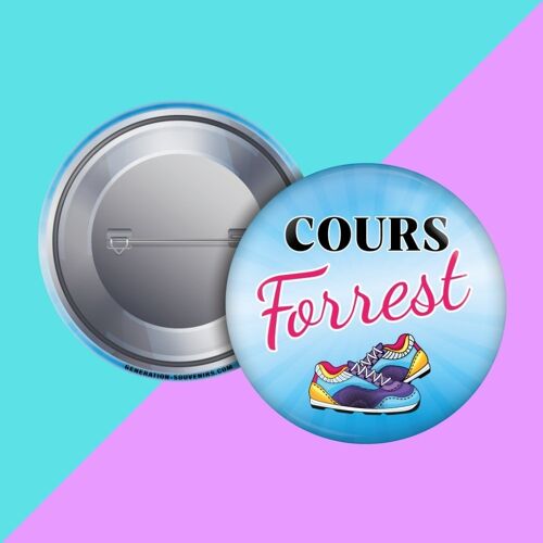 Badge - Cours Forrest