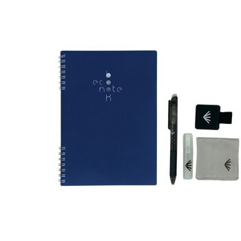 Carnet réutilisable - format A5 - Kit accessoires inclus 9