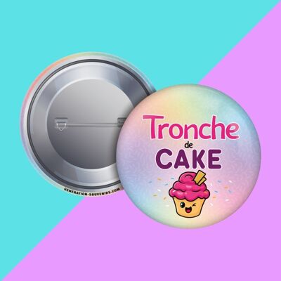 Badge - Slice of cake