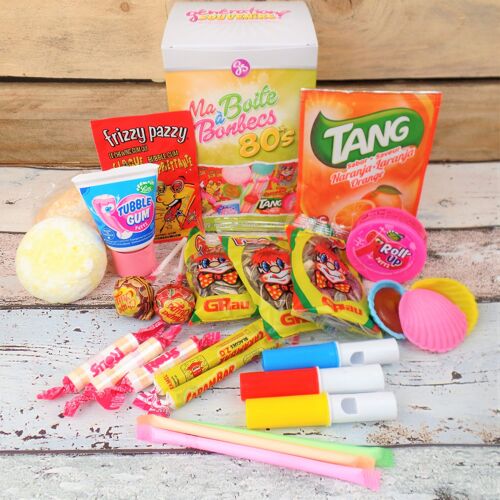 Buy wholesale My 80's candy box - Retro candies